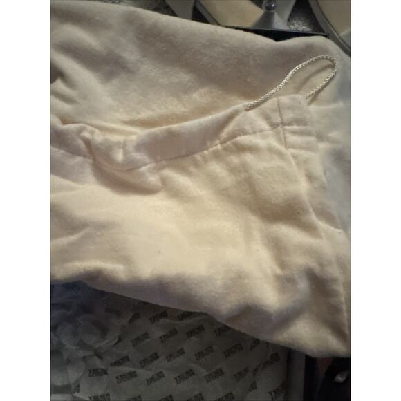 Badgley Mischka Beatrix Pointed-Toe Slingback Heel w/ Pearl-Beaded Heel 10 NIB - Picture 11 of 11